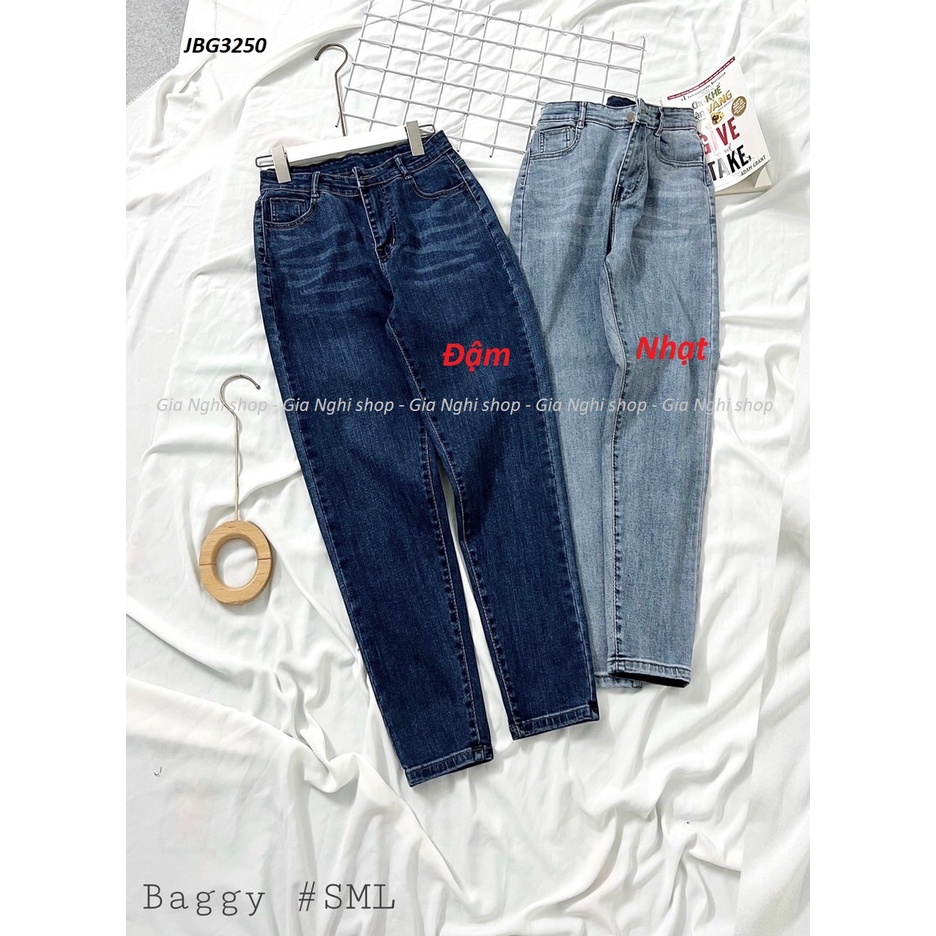 Quần Baggy Nữ Jeans Co Giãn Form Đẹp JBG3250