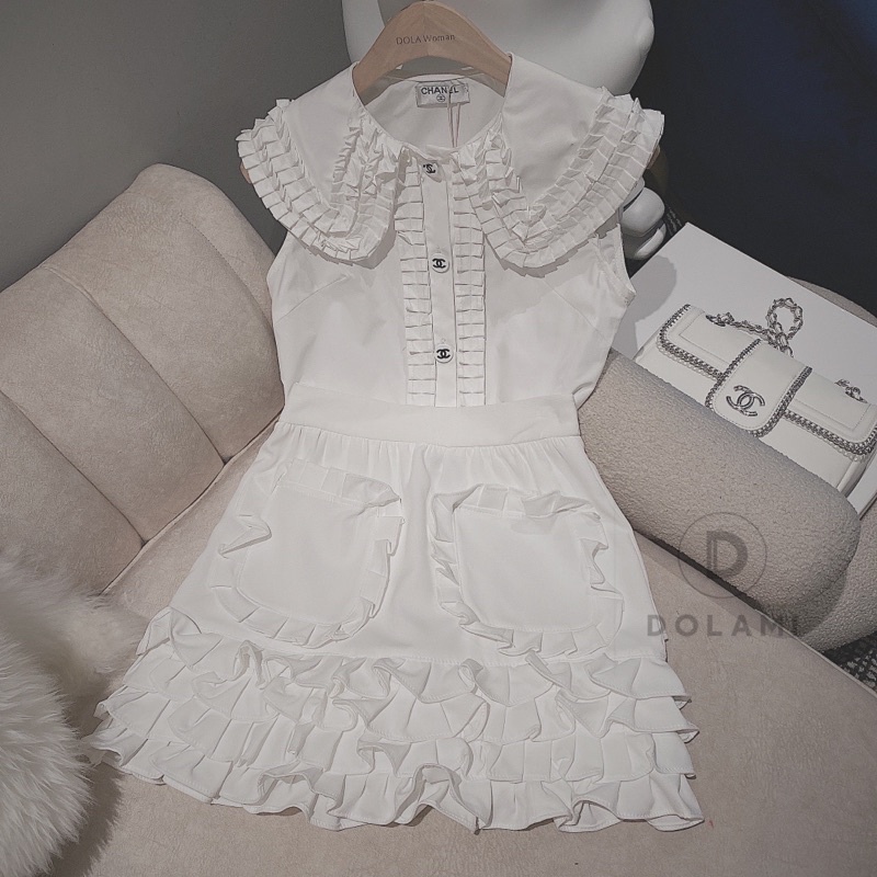 Sét Váy Cha.nel tiểu thư cao cấp