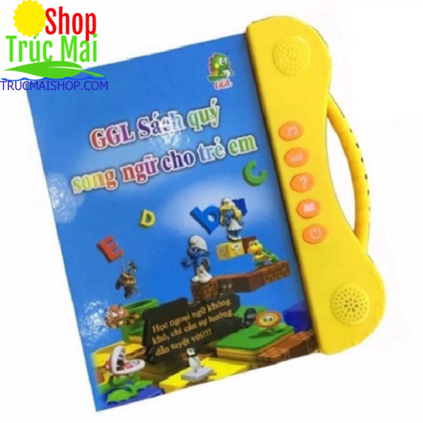 [hot] Sách Nói Điện Tử Song Ngữ Anh- Việt Giúp Trẻ Học Tốt Tiếng Anh