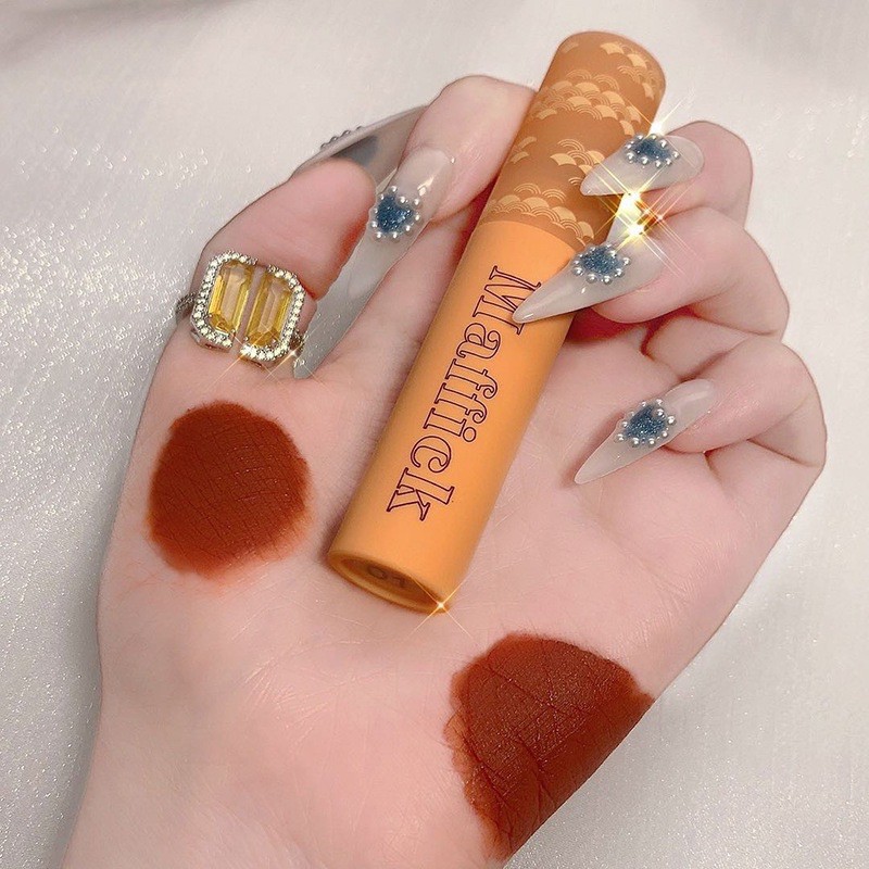 Son kem lì Maffick vỏ vàng bản dupe Merzy The Heritage Velvet Tint | BigBuy360 - bigbuy360.vn