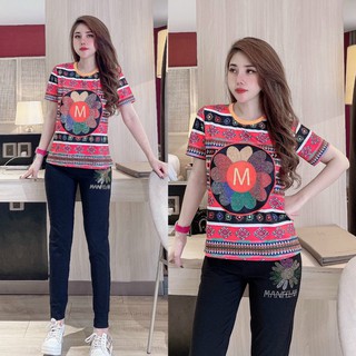 [Hàng Xuất] Bộ đồ thể thao nữ cotton đính đá hạo tiết thổ cẩm siêu đẹp TT0205 _ Hàng chuẩn shop