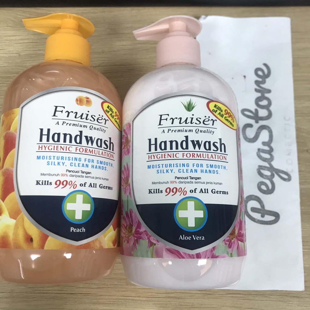 Nước rửa tay diệt khuẩn Fruiser 500ml Fruiser Hand Wash xà phòng rửa tay