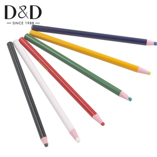 2 chiếc sáu màu scribe bút may phấn quần áo bút chì thợ may phấn màu vải đánh dấu bút diy thợ may phụ kiện