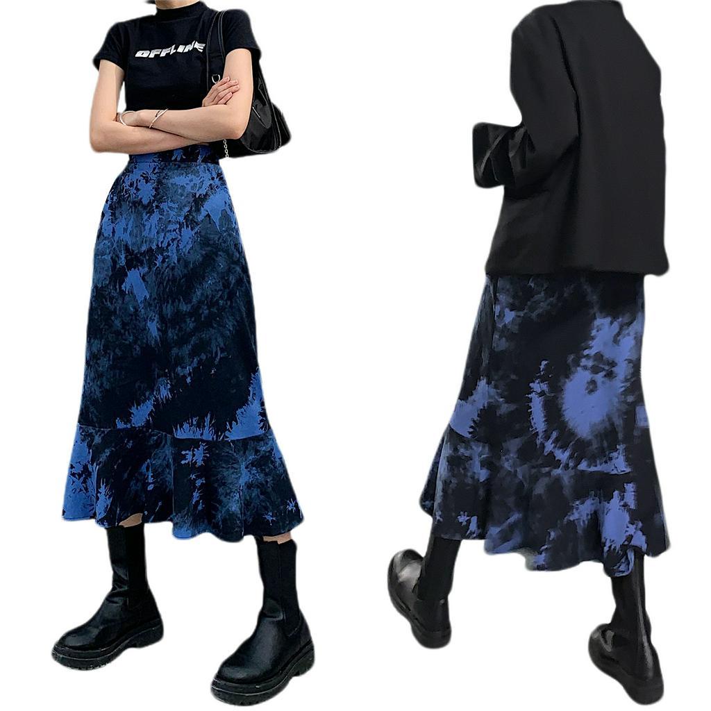 Chân váy lưng cao xếp nếp xinh xắn thời trang dành cho nữ