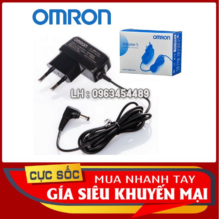 [ HÀNG CHUẨN GIÁ TỐT ] Bộ đổi nguồn dùng cho mọi máy đo huyết áp Omron- AC Adapter