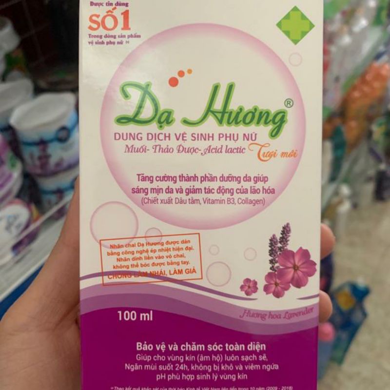 Dung dịch vệ sinh phị nữ dạ hương 100ml