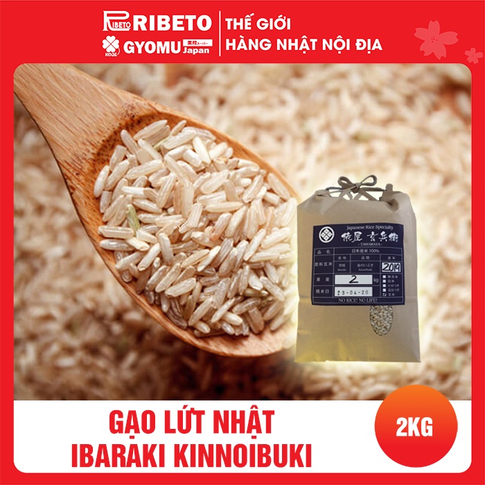 GẠO LỨT NHẬT IBARAKI KINNOIBUKI - 2KG