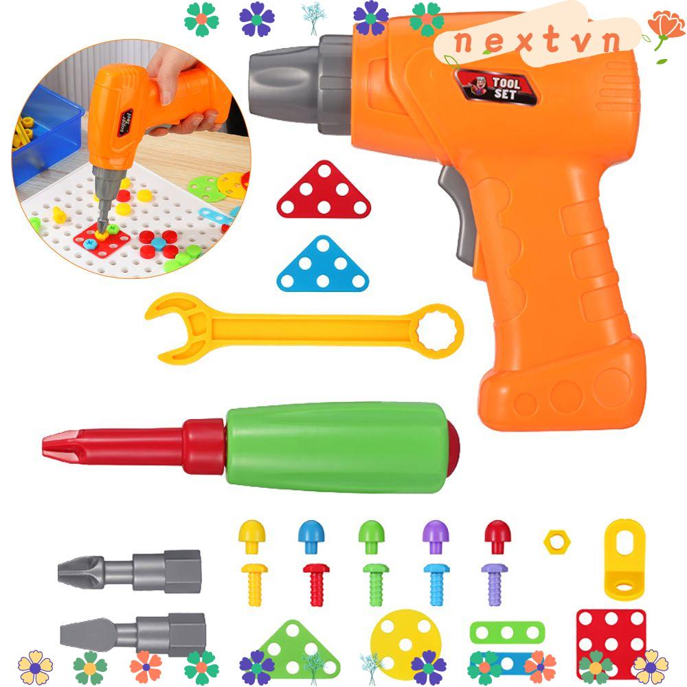 Bộ Đồ Chơi Lắp Ráp Ốc Vít DIY Sáng Tạo Cho Bé