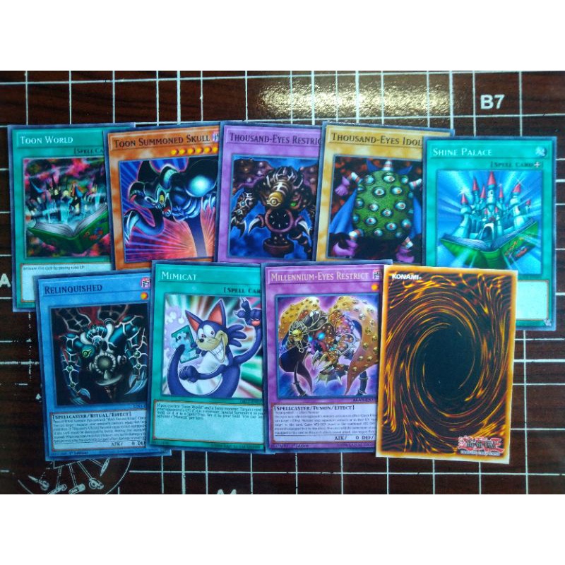 Thẻ bài Yugioh bộ bài của Pegasus part 1
