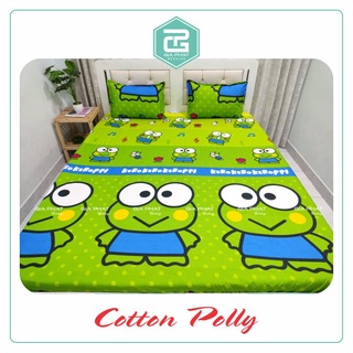 Bộ ga gối Cotton Poly (4 món) Loại 1 ( 1 ga + 1 áo ôm + 2 gối nằm)