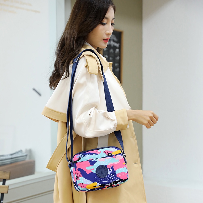 Mới Ví Canvas Đựng Tiền Xu Đa Chức Năng