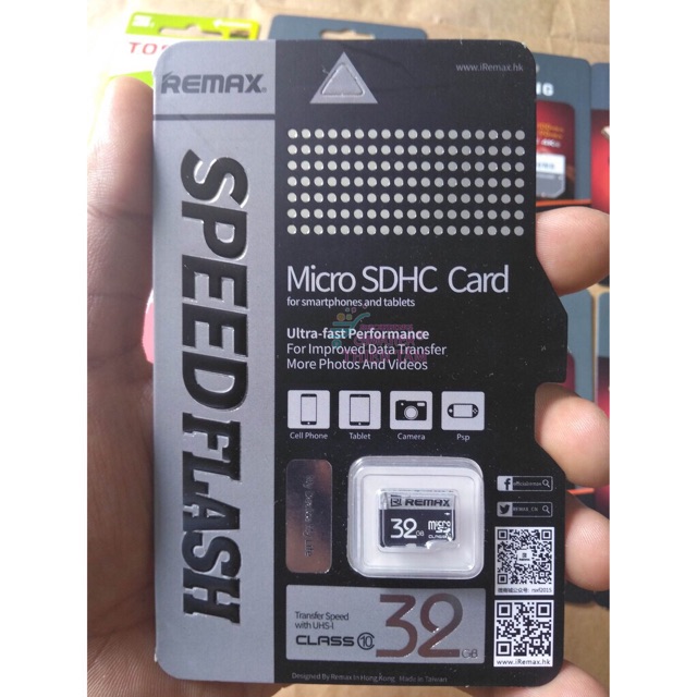 Thẻ nhớ Micro SD Remax 32gb hàng chính hãng bảo hành 5 năm