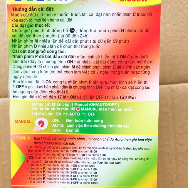 Công Tắc Hẹn Giờ Điện Tử Công Suất Lớn 5000W TB35, Timer Hẹn Giờ Bật Tắt Điện