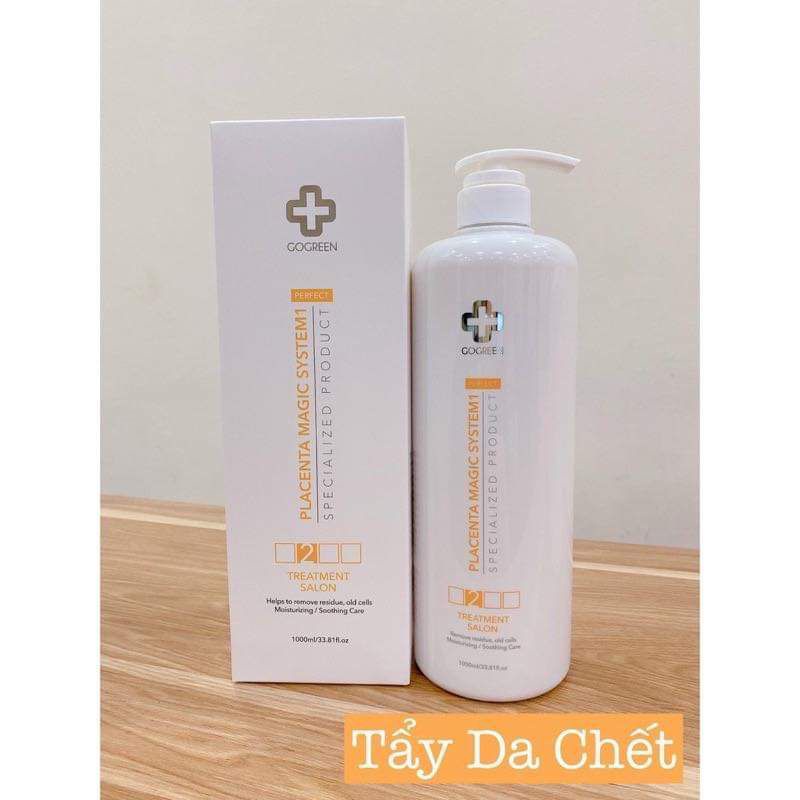Bộ chăm sóc da cao cấp GoGreen chai lớn 1000ml