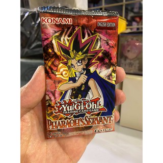 Túi thẻ bài thật Yugioh Pharaoh's Servant Pack PSV - 9 lá bài mỗi gói - Nhập khẩu từ Hoa Kỳ USA