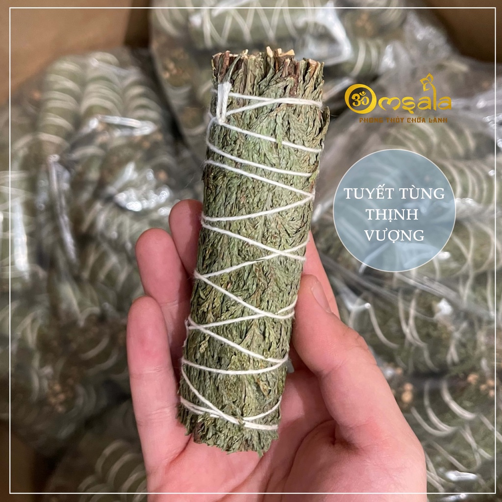 Xô thơm xông nhà, giải vía, thanh tẩy năng lượng