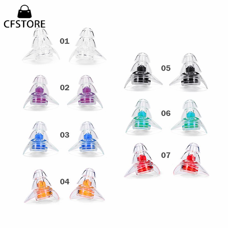 Cặp nút bịt tai cách âm bằng gel silica giúp ngủ ngon tiện dụng