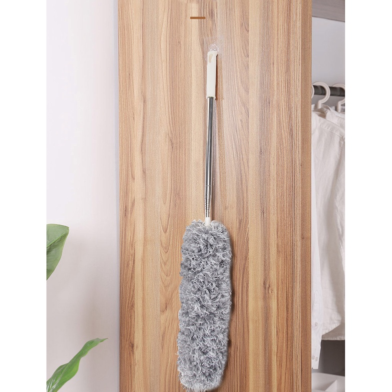 Chổi Quét Trần Nhà KUNBE, Có Cán Điều Chỉnh Độ Tối Đa 2.8m Thuận Lợi Quét Mạng Nhện Bụi Bẩn Trên Cao