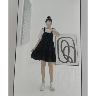 Đầm 2 dây hàng nút TALY D655