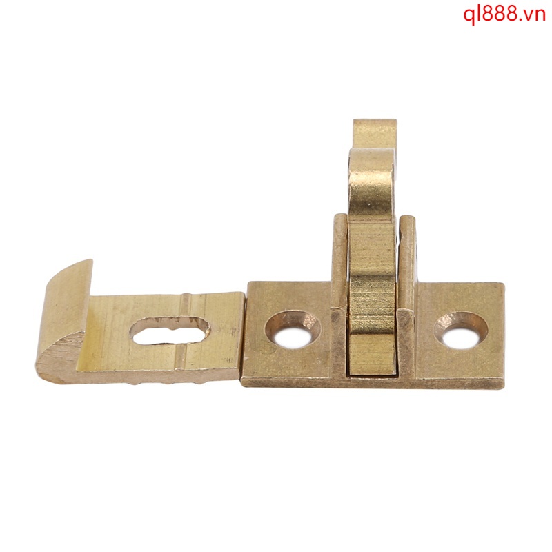 Chốt gài tự động màu đồng sáng gắn cho cửa sổ tiện dụng