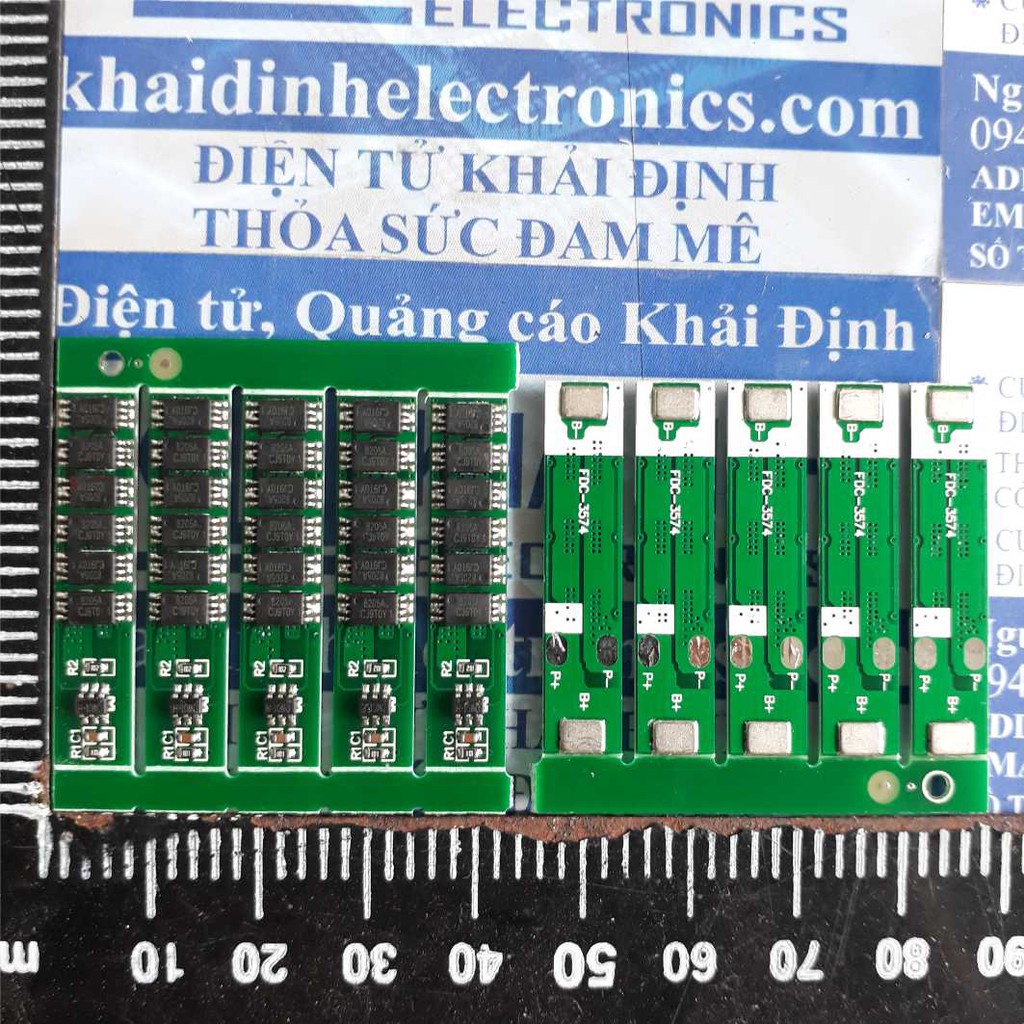 module SẠC, bảo vệ quá tải pin 18650 max 6 viên 3.7V-4.2v 15A, làm pin dự phòng kde3782