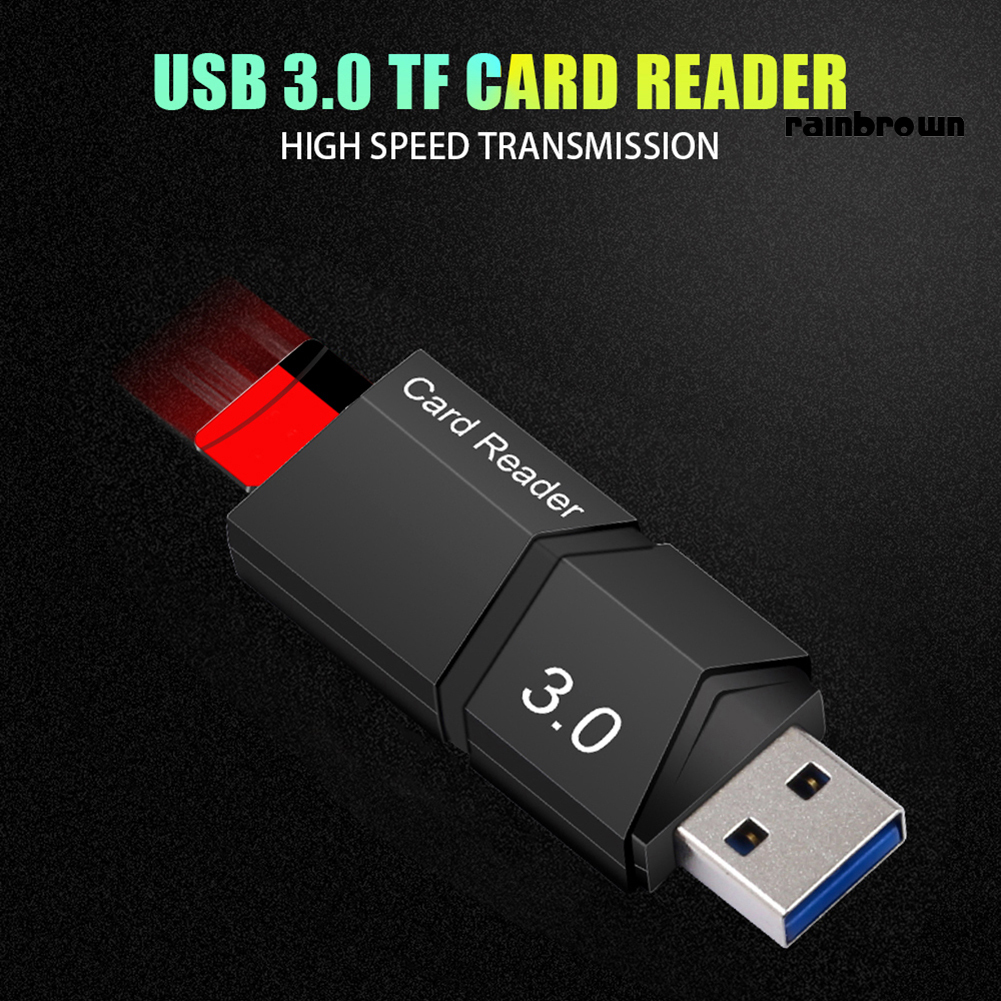 USB 3.0 High Speed TF Micro Secure Digital Card Reader Adapter for PC Laptop /RXDN/