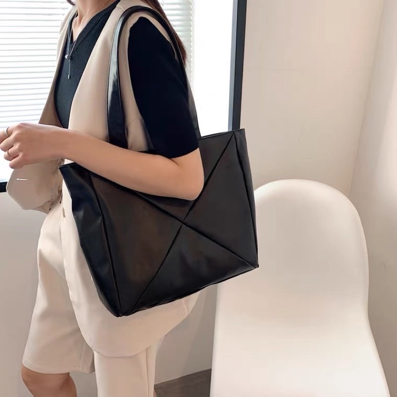 Túi Tote Da Nữ Đựng Vừa A4, Laptop Đi Học Đi Làm | PHAO08 | Túi Xách Da Đựng Nhiều Đồ Dễ Phối Đồ Phù Hợp Mọi Outfit
