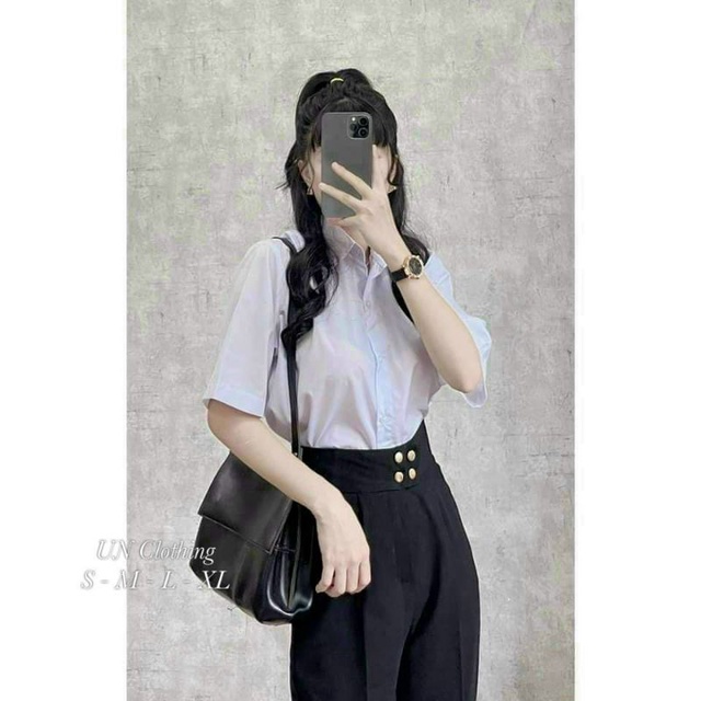 Quần tây  dài thiết kế 4 nút siêu tôn dáng_hot hit