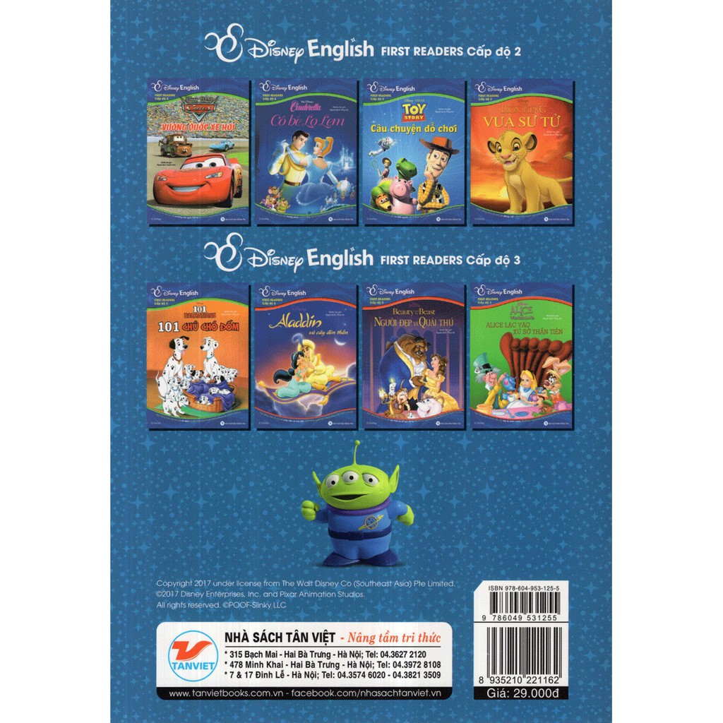 Sách - Disney English - Cấp độ 2: Câu chuyện đồ chơi (Không CD)