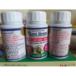 Phân bón Ami Green giải độc cây trồng (100ml)