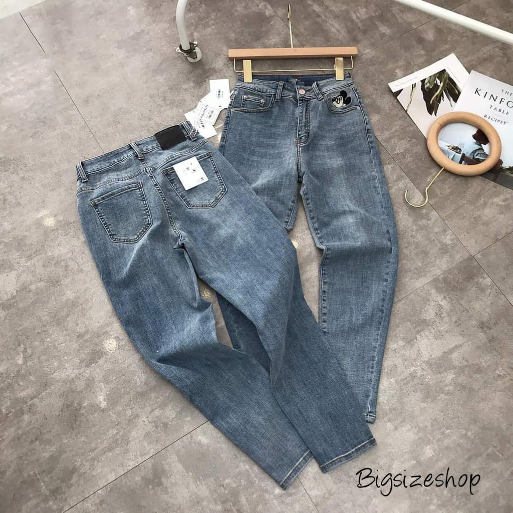 Quần jean Mickey bigsize hợp thời trang,style trẻ trung năng động