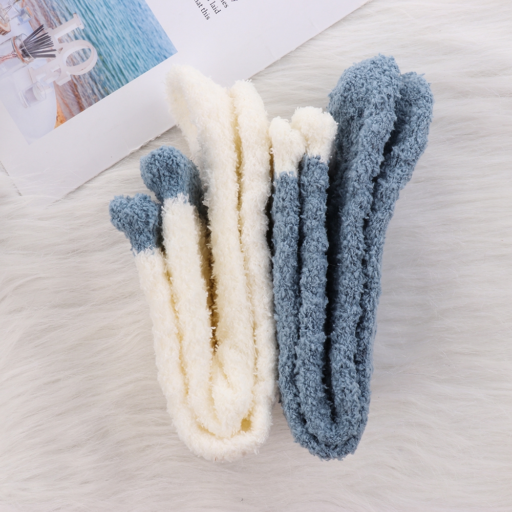 Vớ bông giữ ấm mùa đông kiểu dáng hoạt hình dễ thương dành cho nữ