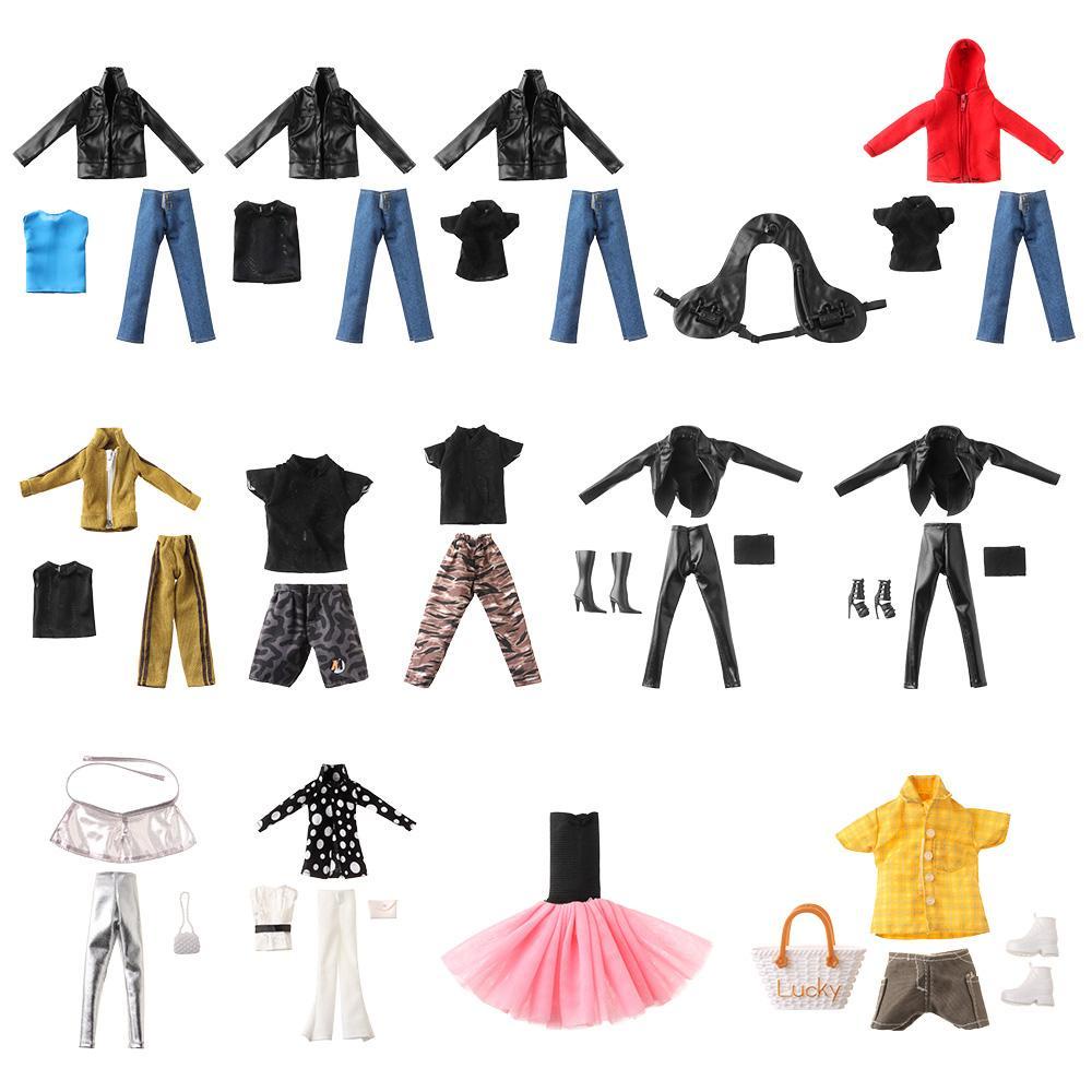 YVE Áo Khoác Jean Cho Búp Bê Kích Thước 11.5 &quot;1 / 6