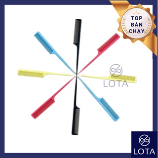 LƯỢC CHẢI TÓC TAY CẦM NHỌN, lược chuyên dụng tạo mẫu tóc dụng cụ thợ cắt tóc hớt tóc.