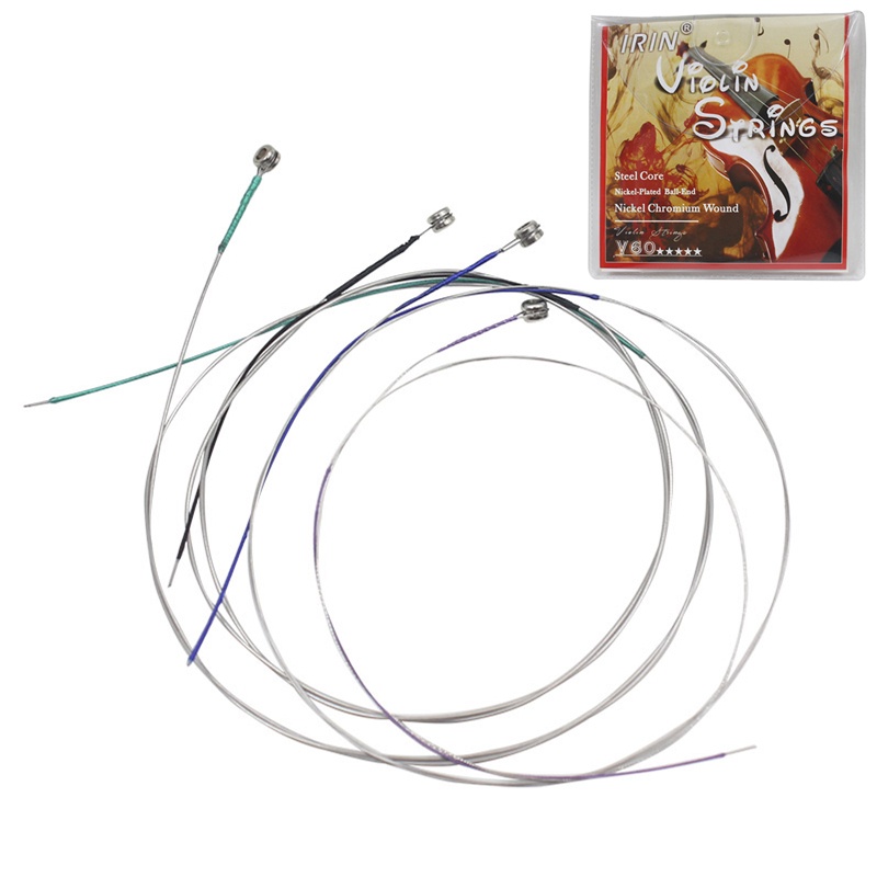 Set 4 Dây Đàn Violin E-A-D-G Bằng Niken