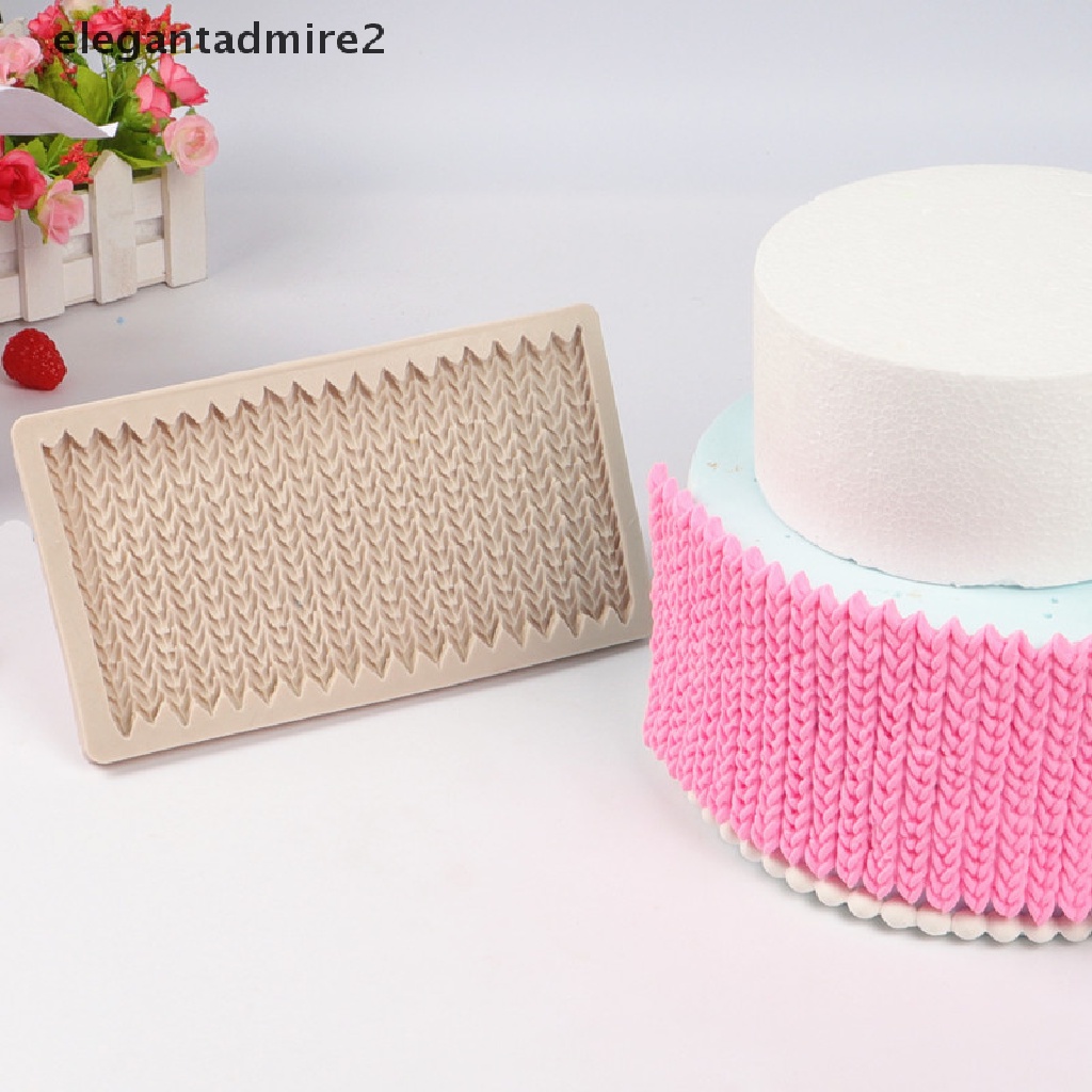 [gant] Khuôn Silicone Tạo Hình Đan Len Họa Tiết