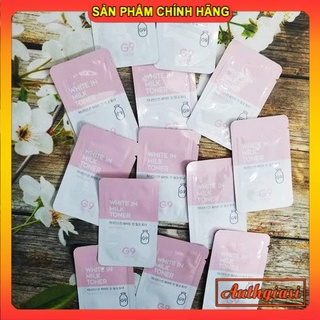 [Sample 2ml] G9 Skin White In nước hoa hồng, kem dưỡng ẩm, kem ủ trắng da, mờ thâm tàn nhang