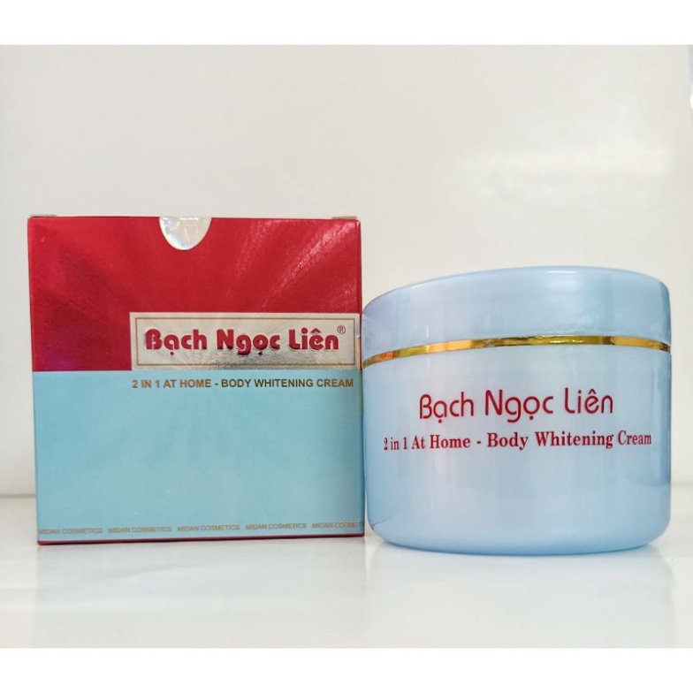 Kem Duõng Trắng Body Bạch Ngọc Liên Hũ Xanh