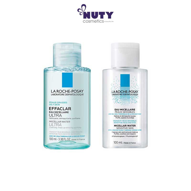 Nước Tẩy Trang Làm Sạch Sâu & Kiểm Soát Bã Nhờn La Roche-Posay Micellar Water Ultra Oily Skin (100ml0 | BigBuy360 - bigbuy360.vn