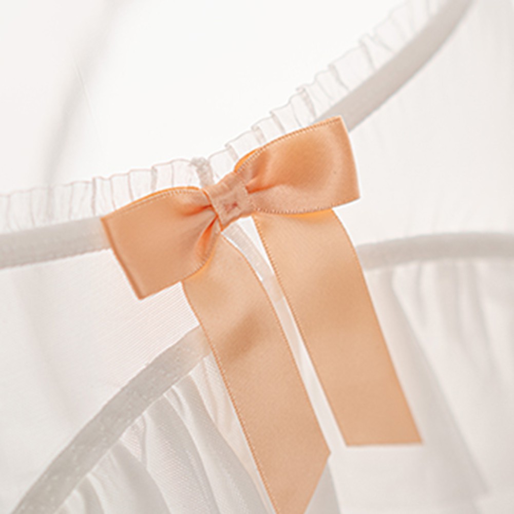 Quần Lót Varsbaby N102 Xuyên Thấu Phối Nơ Gợi Cảm Độc Đáo Cho Nữ