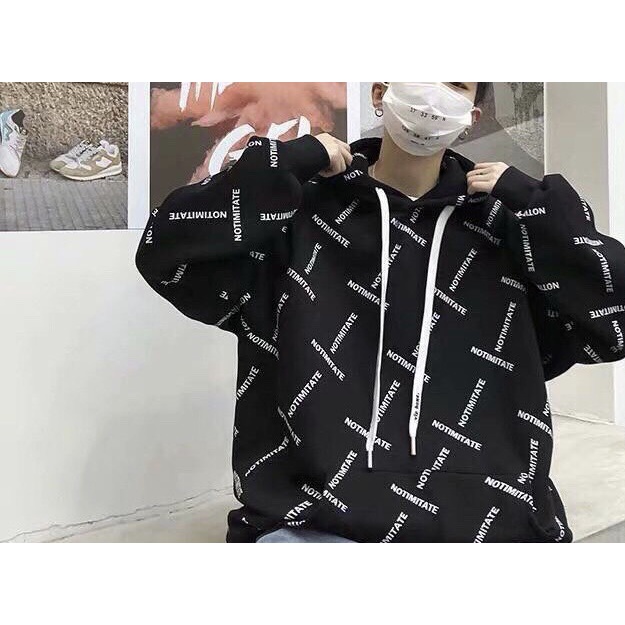 ÁO HOODIE NAM NỮ CHẤT VẢI DÀY DẶN IN CHỮ CHUẨN ĐẸP 2022
