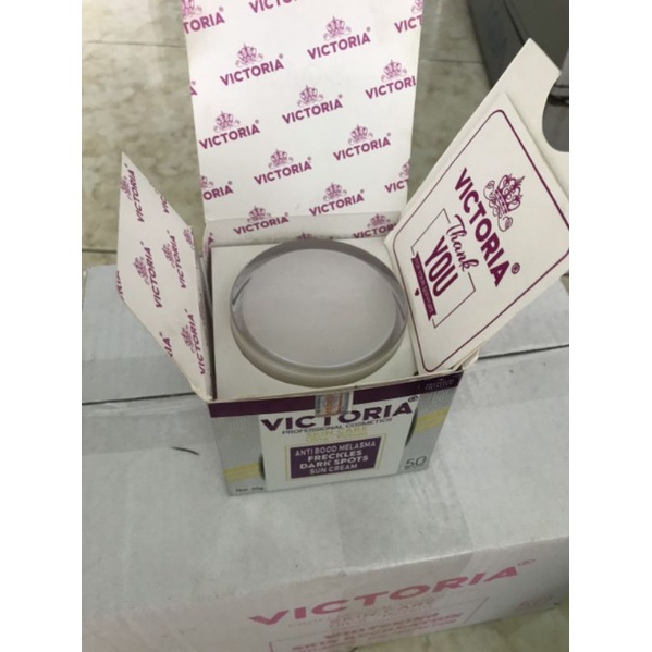 Kem VICTORIA khử nám, tàn nhang, chống lão hóa 25g