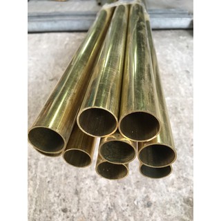 Ống đồng thau phi 25mm x 1mm x 3m (cắt 3thanh mỗi thanh dài 1m)