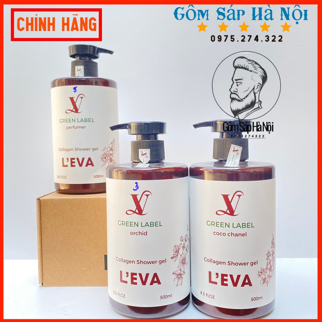 Sữa Tắm Cao Cấp Greenlabel colagen Hương Nước Hoa 500ml