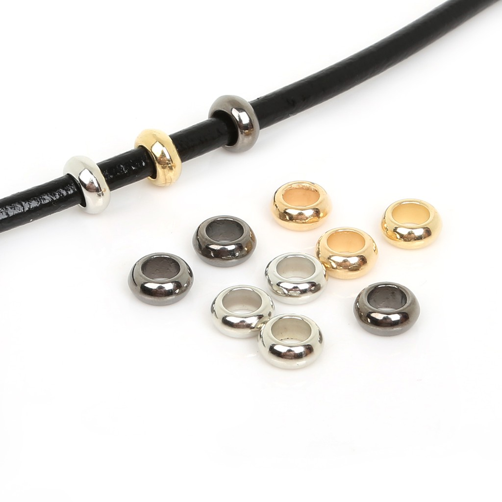 Set hạt xỏ Beadia có lỗ lớn phong cách châu âu làm trang sức thủ công