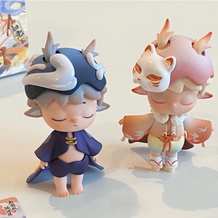 Búp Bê MIMI Phong Cách Dân Tộc Ge Shi Xin Series Trang Trí Hộp Quà Tặng