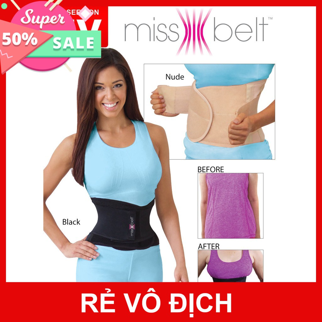 [Hot]-Đai gen bụng giảm béo misbel