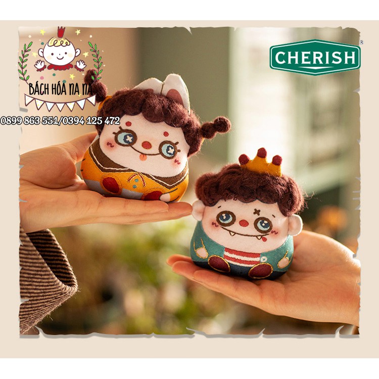 [SIÊU RẺ] Bộ Kit tự thêu DIY búp bê halloween- thú nhồi bông tự làm, búp bê hộ mệnh - Handmade Nana Shop