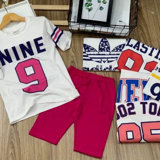 Combo 4 bộ ngố thể thao cho bé gái