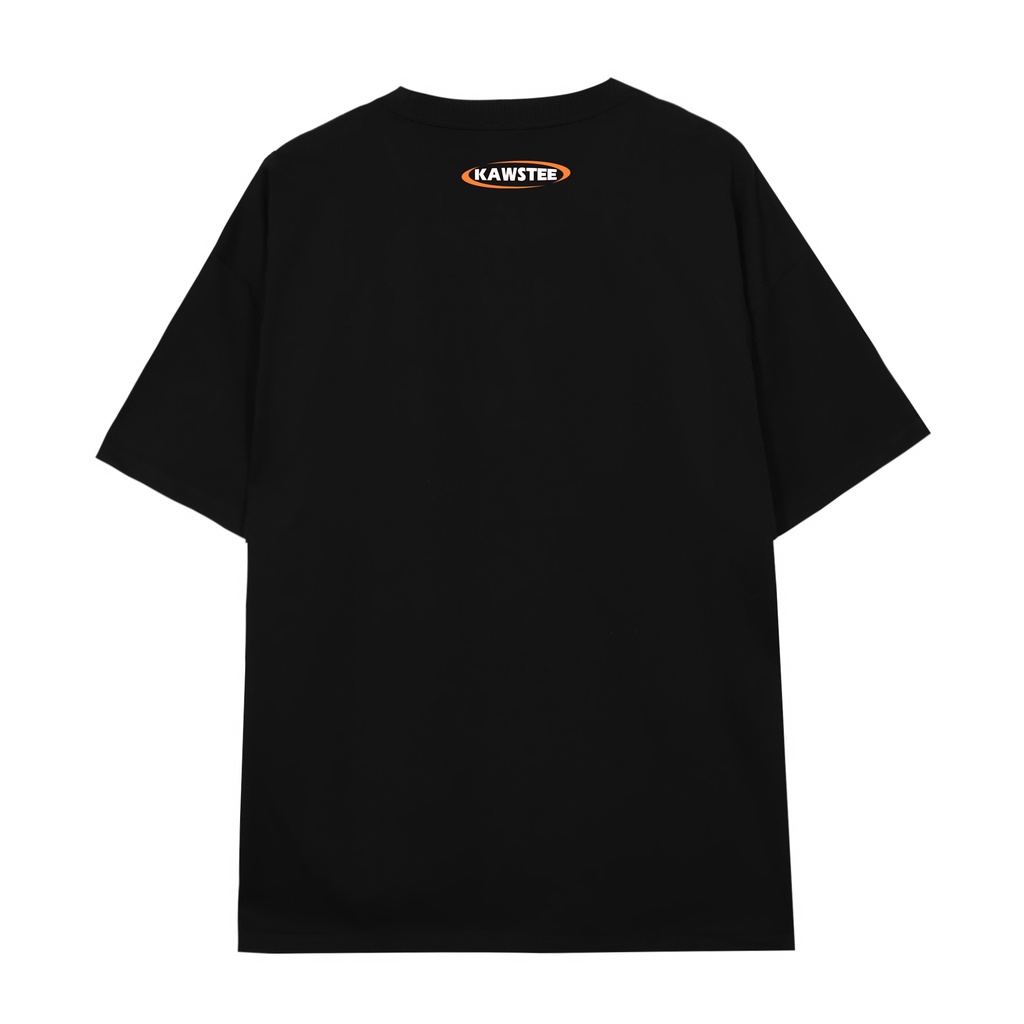 Áo thun KAWSTEE in chữ Việt Nam cách điệu form rộng phong cách unisex chất liệu cotton 100%